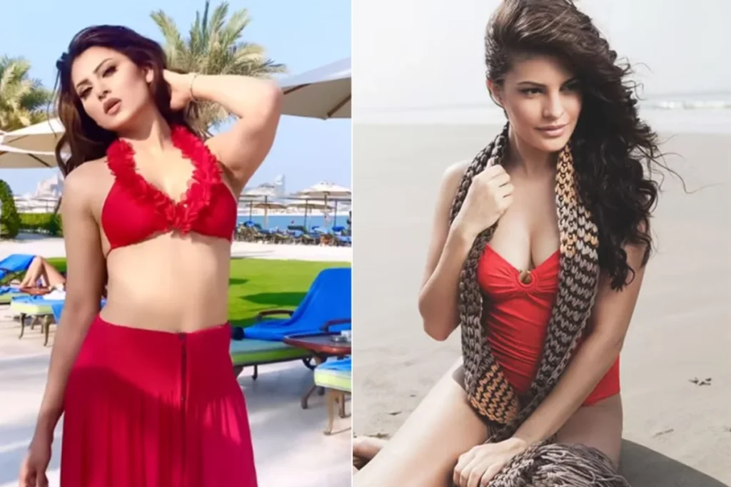 Urvashi Rautela vs Jacqueline Fernandez Bikini Look