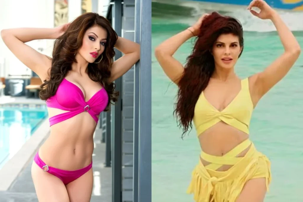 Urvashi Rautela vs Jacqueline Fernandez Bikini Look