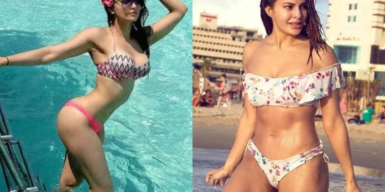 Urvashi Rautela vs Jacqueline Fernandez Bikini Look