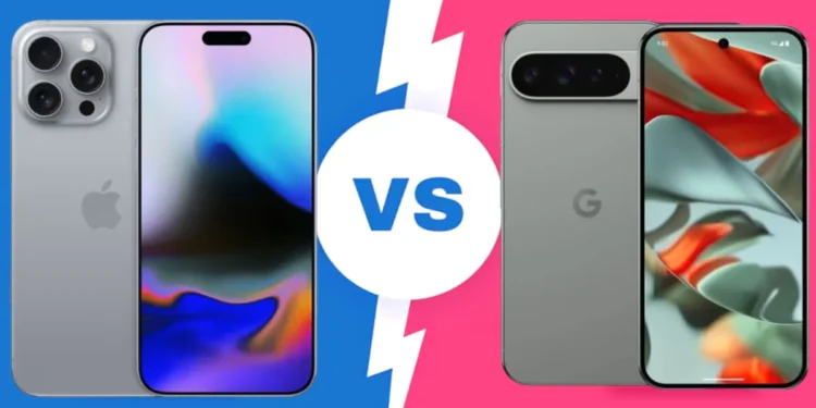 iPhone 16 Pro Max vs Google Pixel 9 Pro