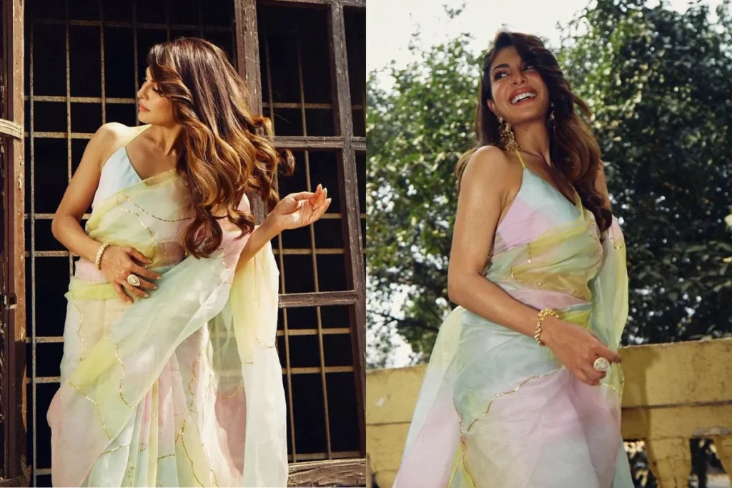 jacqueline fernandez saree looks