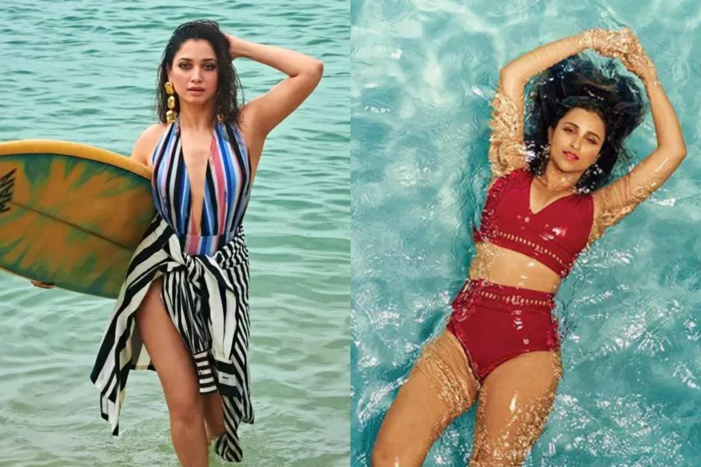 Tamannaah Bhatia vs Parineeti Chopra Bikini Look