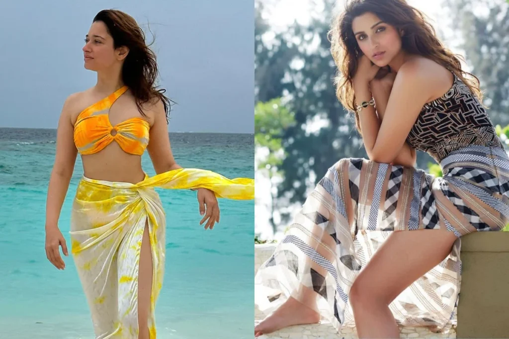 Tamannaah Bhatia vs Parineeti Chopra Bikini Look