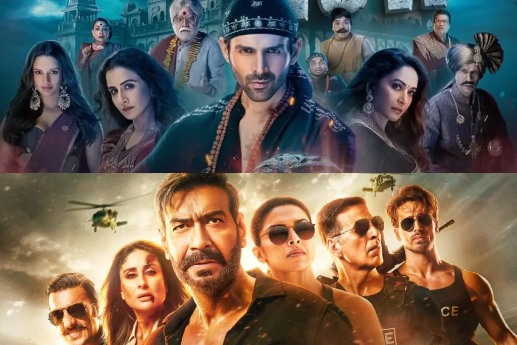 Bhool Bhulaiya 3 vs Singham Again Review